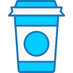 Plastic cup icon