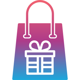 Gift bag icon