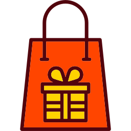 Gift bag icon