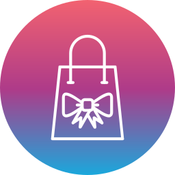 Gift bag icon