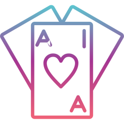 Playing cards icon