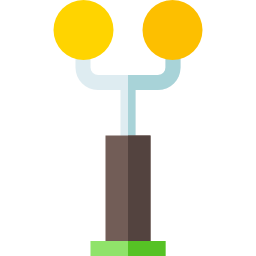 Street lamp icon