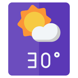 pronóstico del tiempo icono