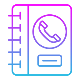 Contact book icon