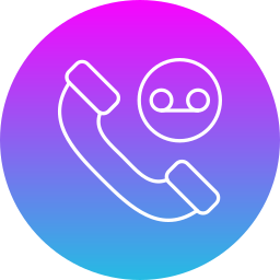 録音された通話 icon