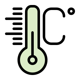 termómetro icono