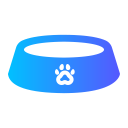 Pet bowl icon