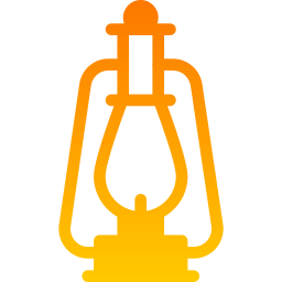 lampe à pétrole Icône