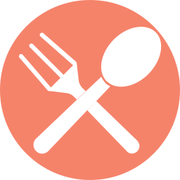 tenedor y cuchara icono