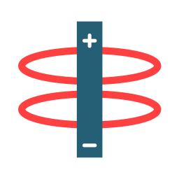 elektromagnetyczny ikona