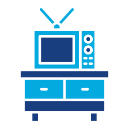 tv-standaard icoon