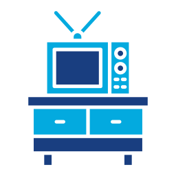 soporte tv icono