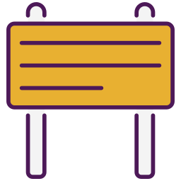 Placard icon