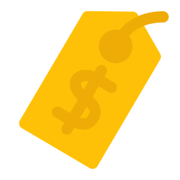 Money tag icon