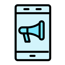 mobilny marketing ikona
