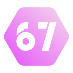 sesenta y siete icono