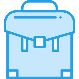 Business bag icon