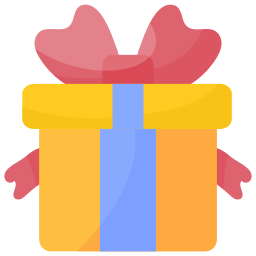 Gift box icon