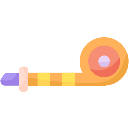 Party whistle icon