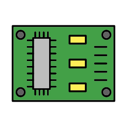 placa pcb icono