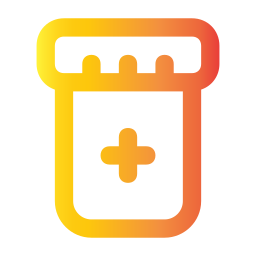 Medicine bottle icon