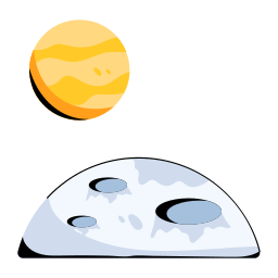 maan icoon