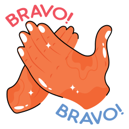 bravo sticker