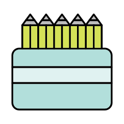 Color pencils icon