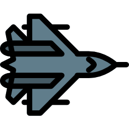 düsenflugzeug icon