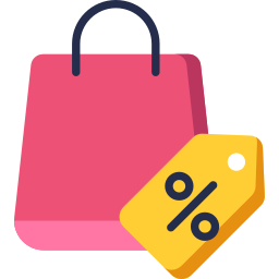 bolso de la tienda icono