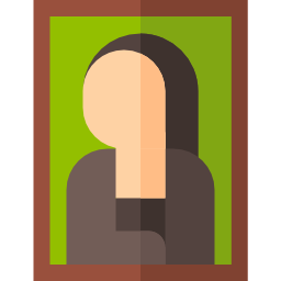 mona lisa icon