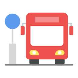Bus station icon