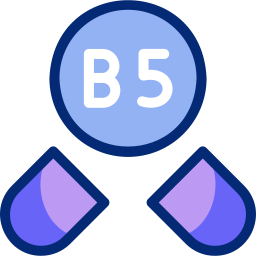 vitamina b5 icono