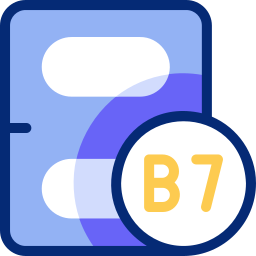 vitamina b7 icona