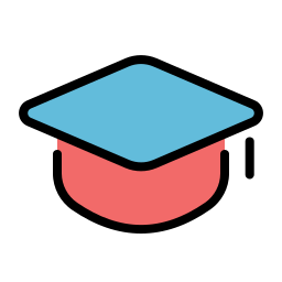 graduación icono