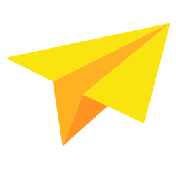 Paper plane icon