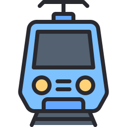 elektrische trein icoon