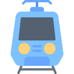 Electric train icon