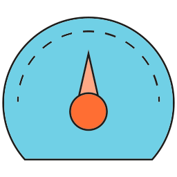 snelheidsmeter icoon