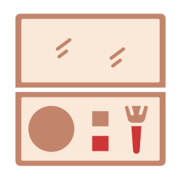 Make up kit icon