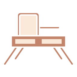 서랍 테이블 icon