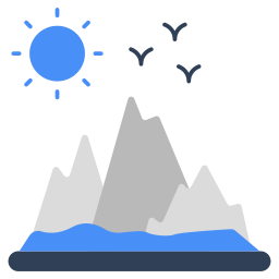 Hill station icon