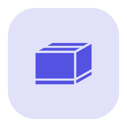 Shopping box icon