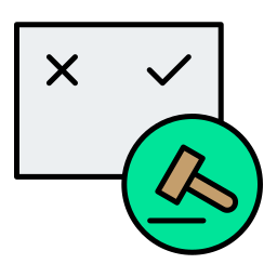 Decision making icon