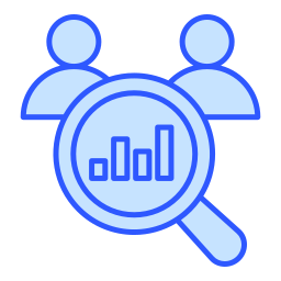 evaluación comparativa icono