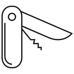 Армейский нож иконка