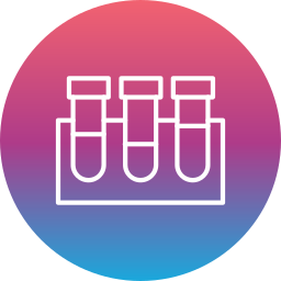 Test tubes icon