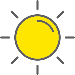 Sun icon