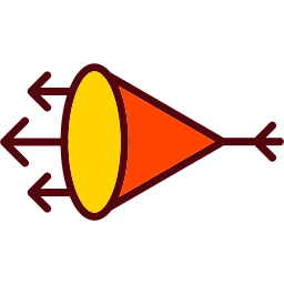 réfraction Icône