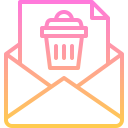 correo basura icono